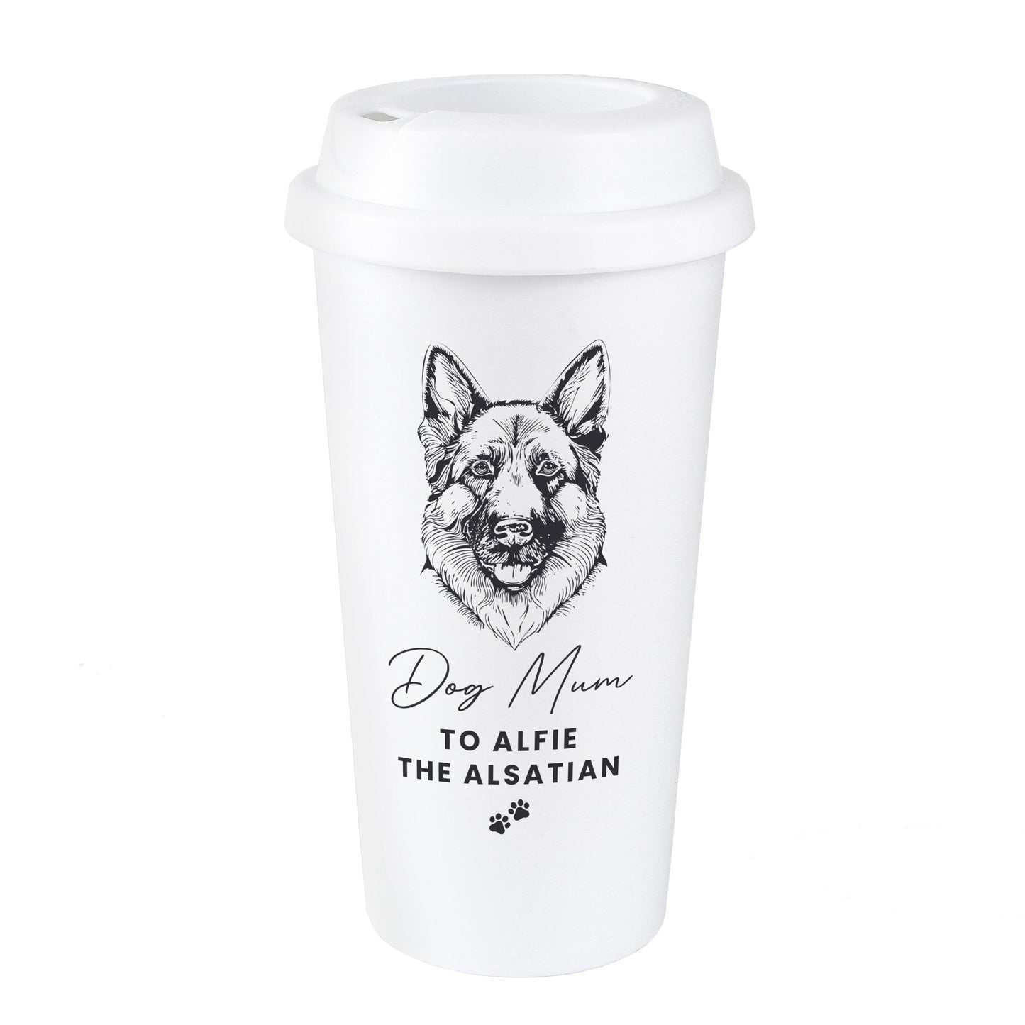 Personalised Dog Breed Travel Cup: 5 - Travel Mugs By Gift Moments