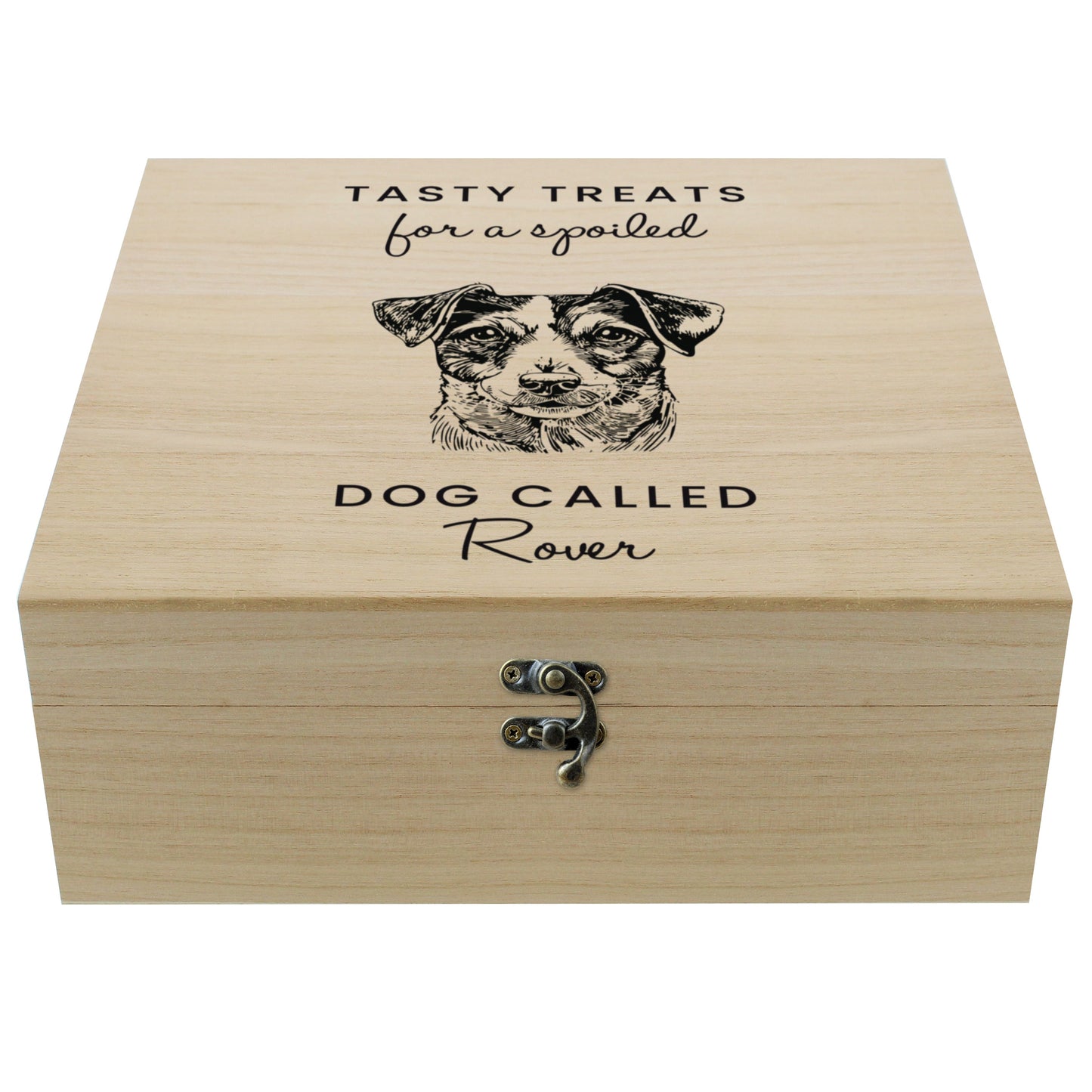 Personalised Dog Breed Wooden Storage Box: 5 - Storage By Gift Moments