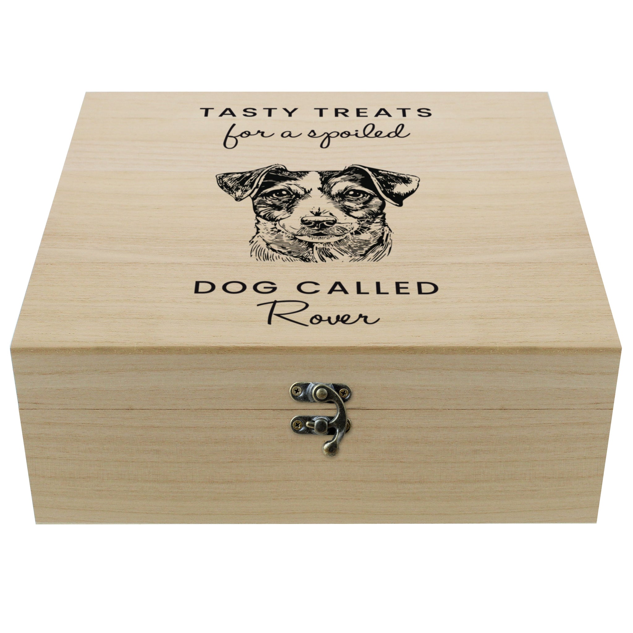 Personalised Dog Breed Wooden Storage Box: 5 - Storage By Gift Moments