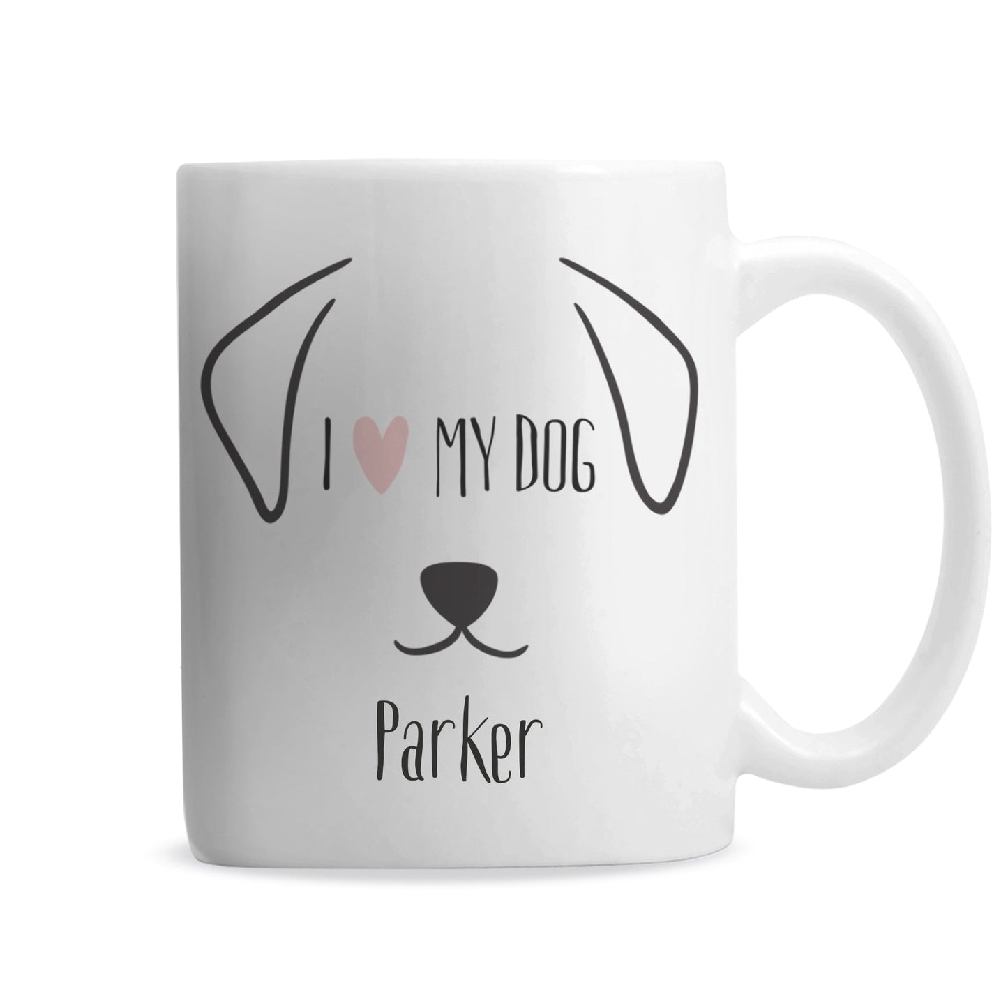 Personalised Dog Features Mug: 4 - Mugs By Gift Moments