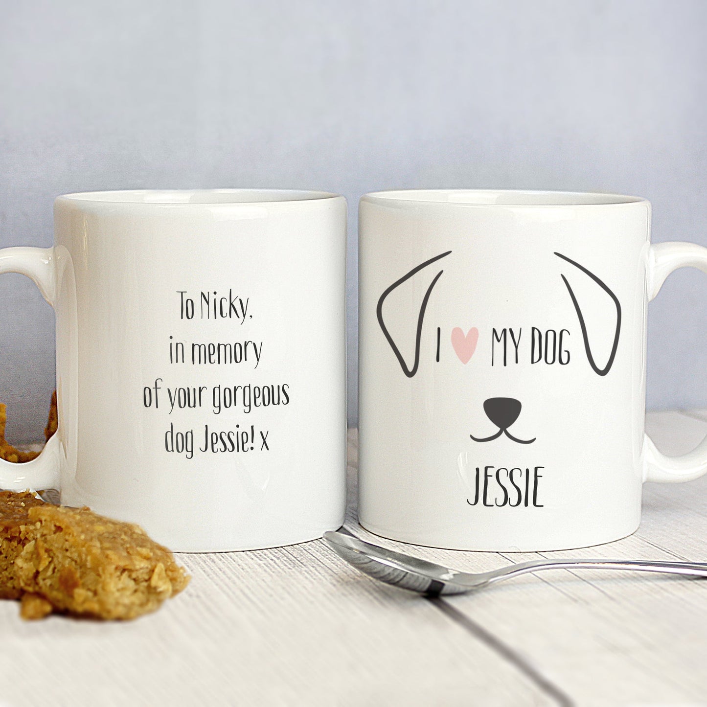 Personalised Dog Features Mug: 1 - Mugs By Gift Moments