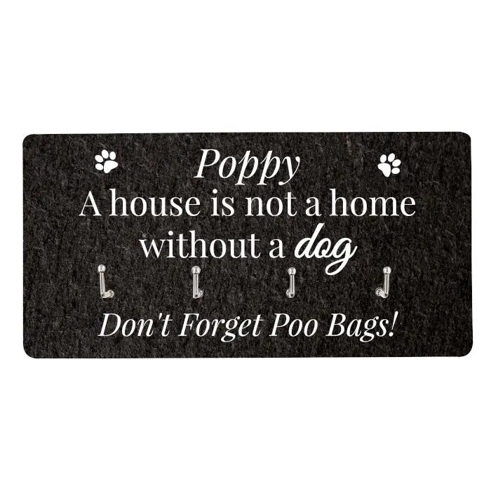 Personalised Dog Lead Hooks: 4 - Signs & Plaques By Gift Moments