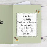 Personalised From the Dog Photo Upload Card: 4 - Greeting Cards By Gift Moments