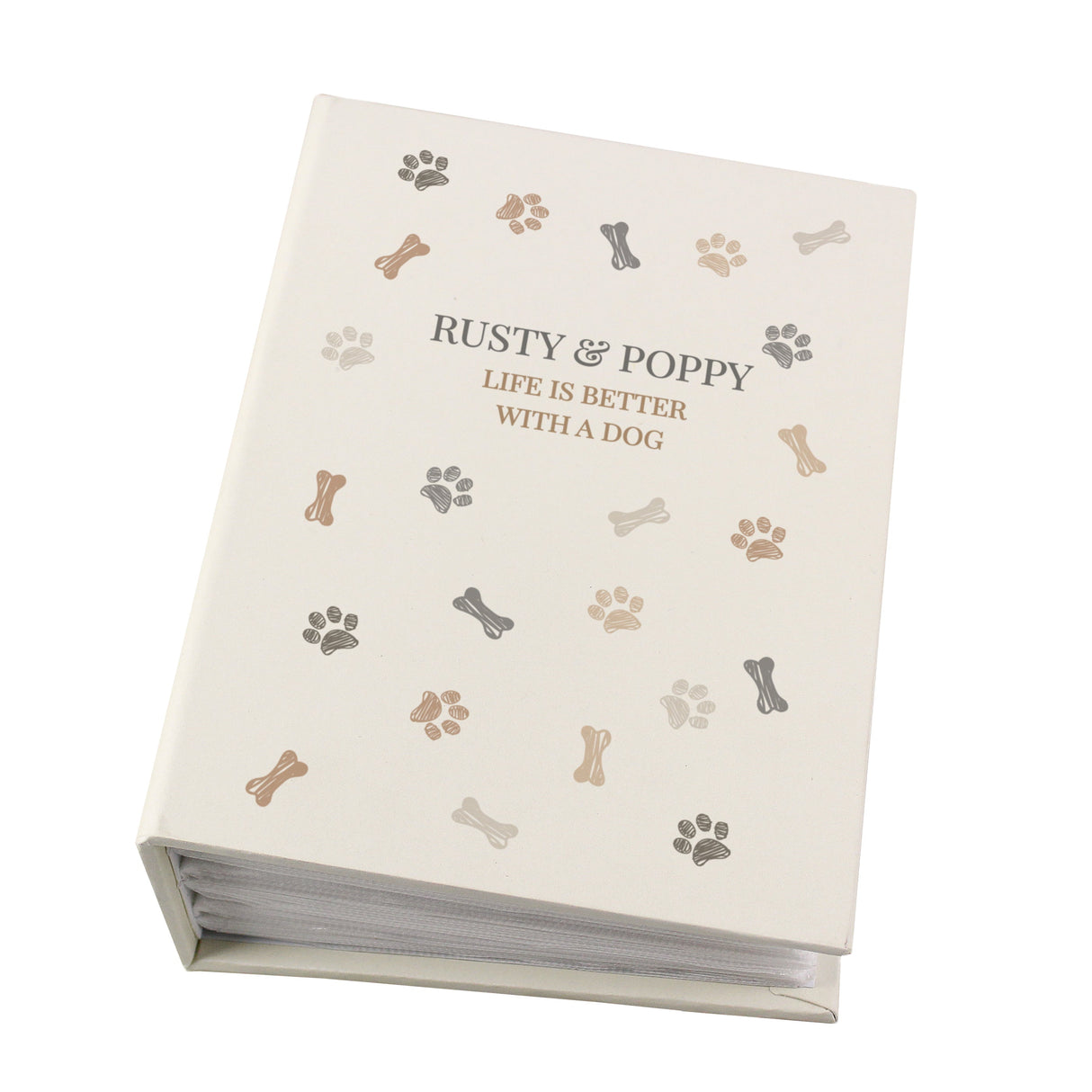 Personalised Dogs 6x4 Photo Album with Sleeves: 5 Photo Albums By Gift Moments