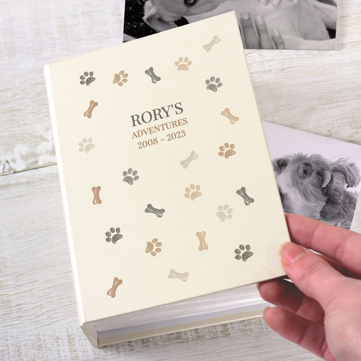 Personalised Dogs 6x4 Photo Album with Sleeves: 1 Photo Albums By Gift Moments