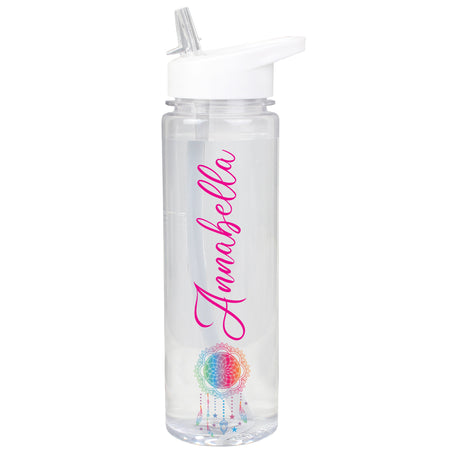 Personalised Dream Catcher Name Only Water Bottle: 2 - Water Bottles By Gift Moments