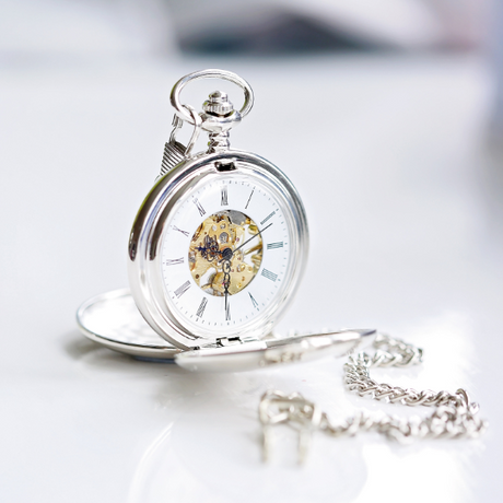 Personalised Dual Opening Pocket Watch: 2 - Watches By Gift Moments