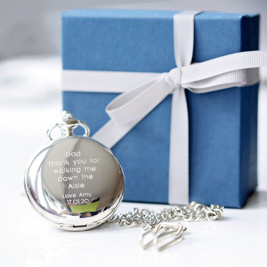 Personalised Dual Opening Pocket Watch: 1 - Watches By Gift Moments