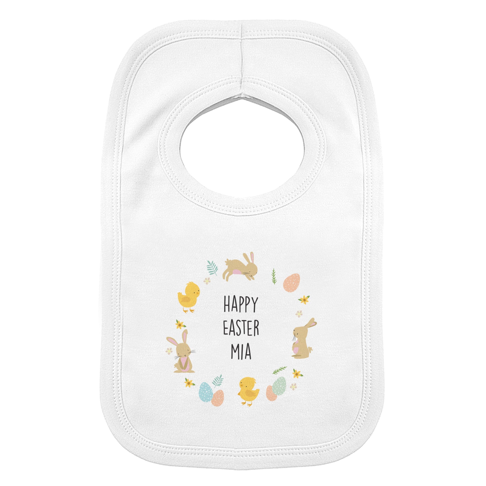 Personalised Easter Babys Bib: 5 - Baby Clothing By Gift Moments