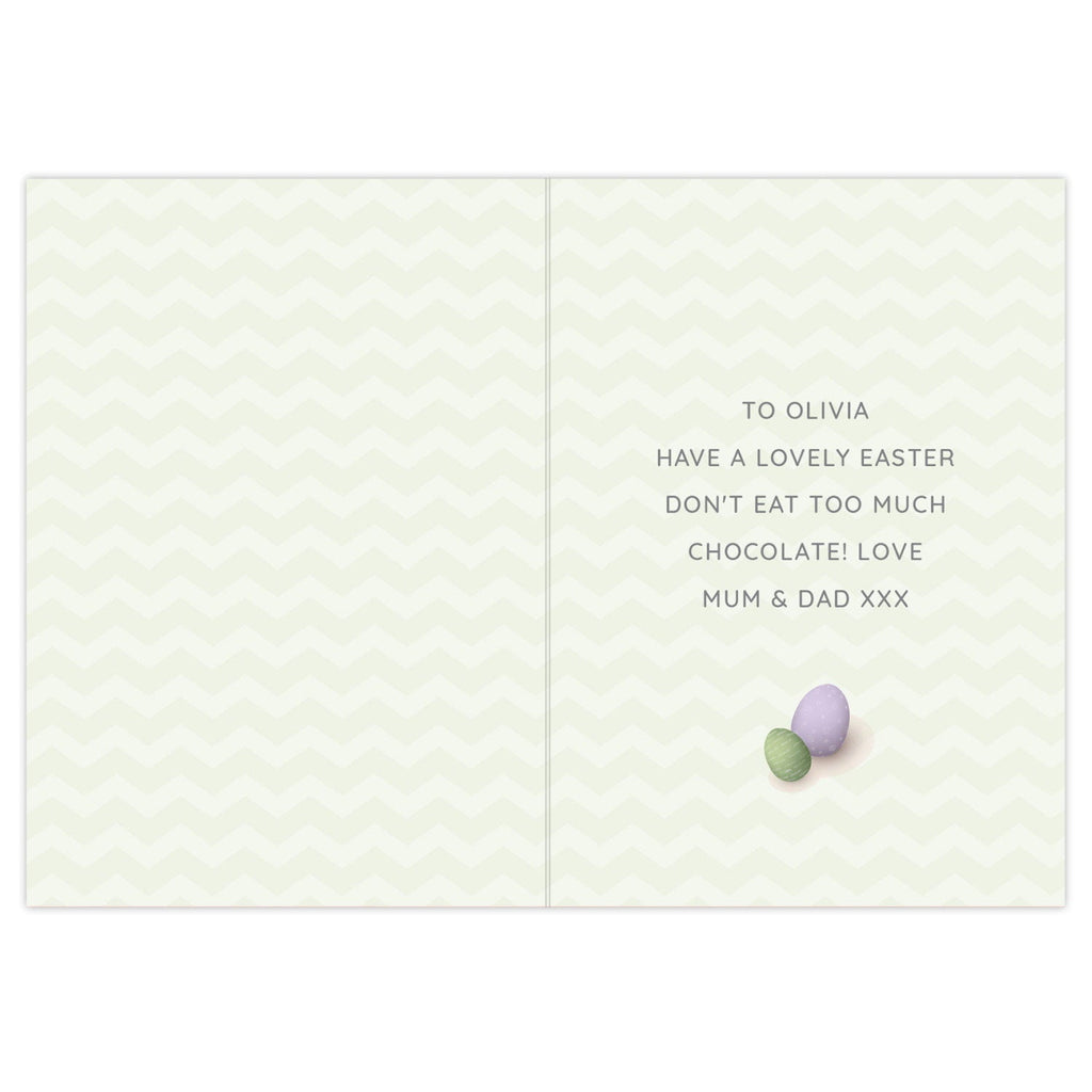 Personalised Easter Bunny Card - Shop Greeting Cards At Gift Moments - 4