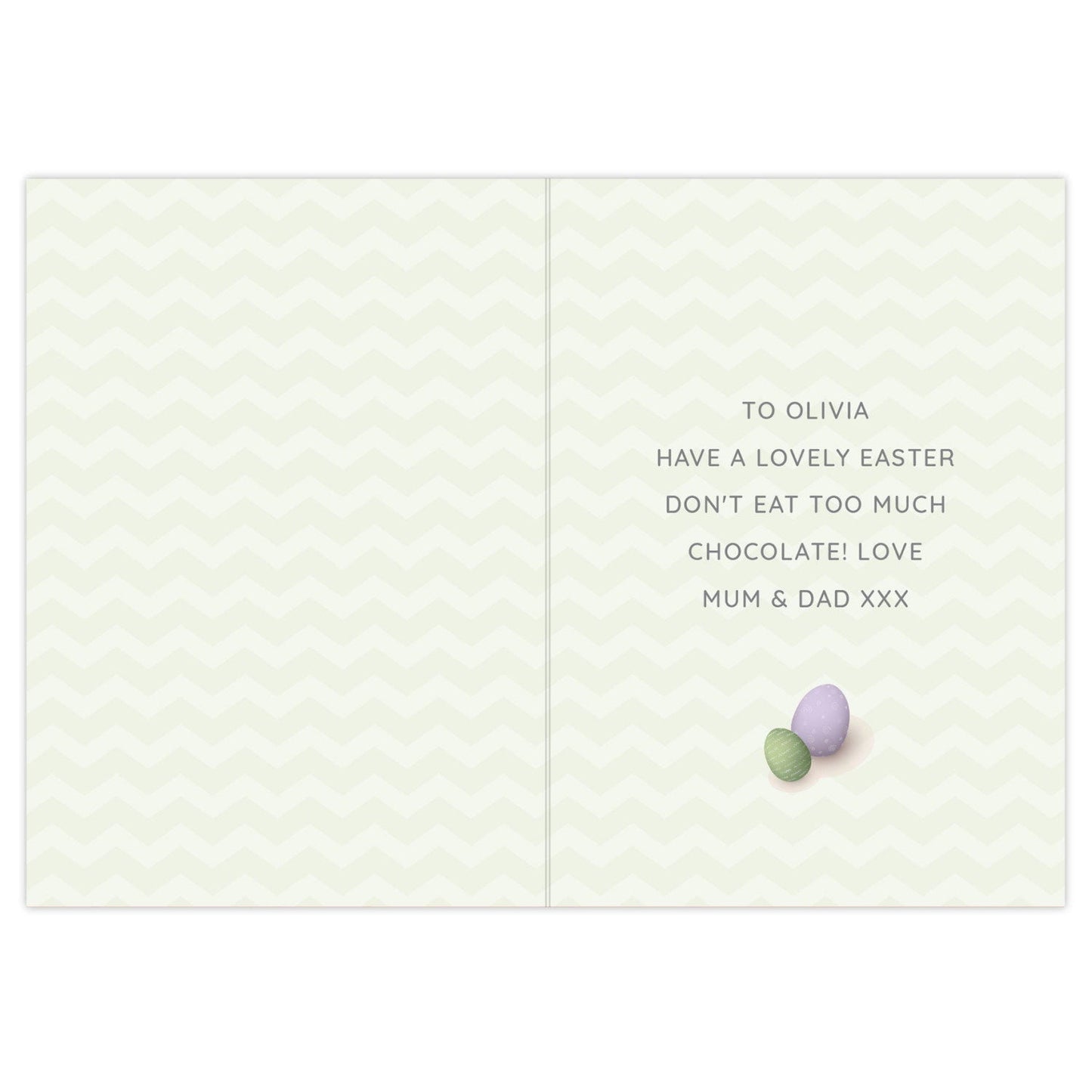 Personalised Easter Bunny Card: 4 - Greeting Cards By Gift Moments