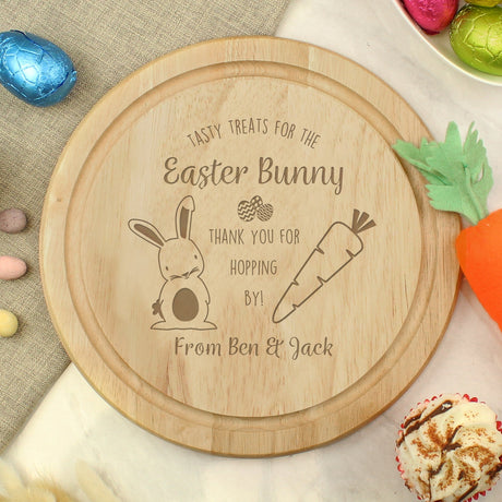 Personalised Easter Bunny Treat Board: 2 - Chopping Boards By Gift Moments