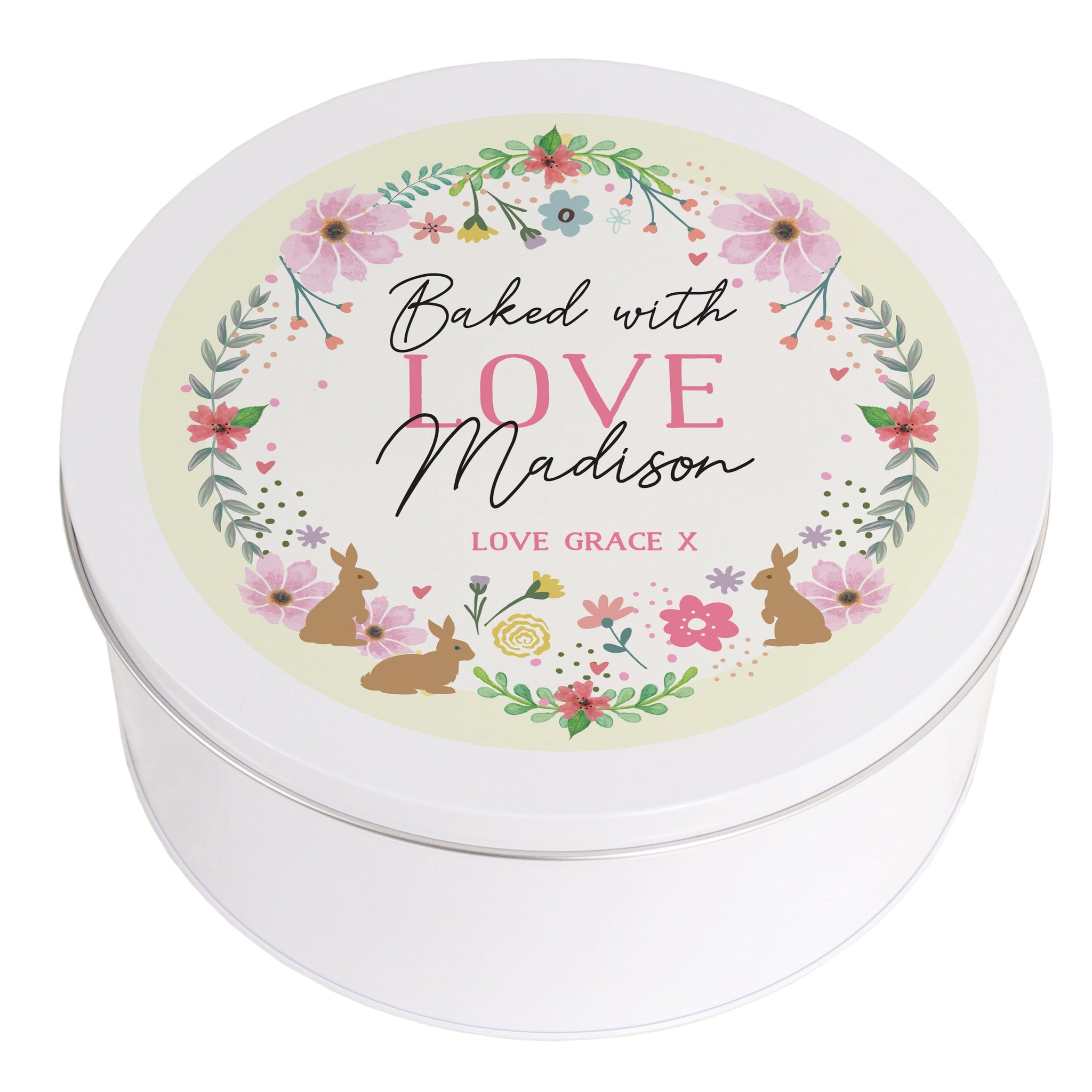 Personalised Easter Cake Tin: 5 - Storage By Gift Moments