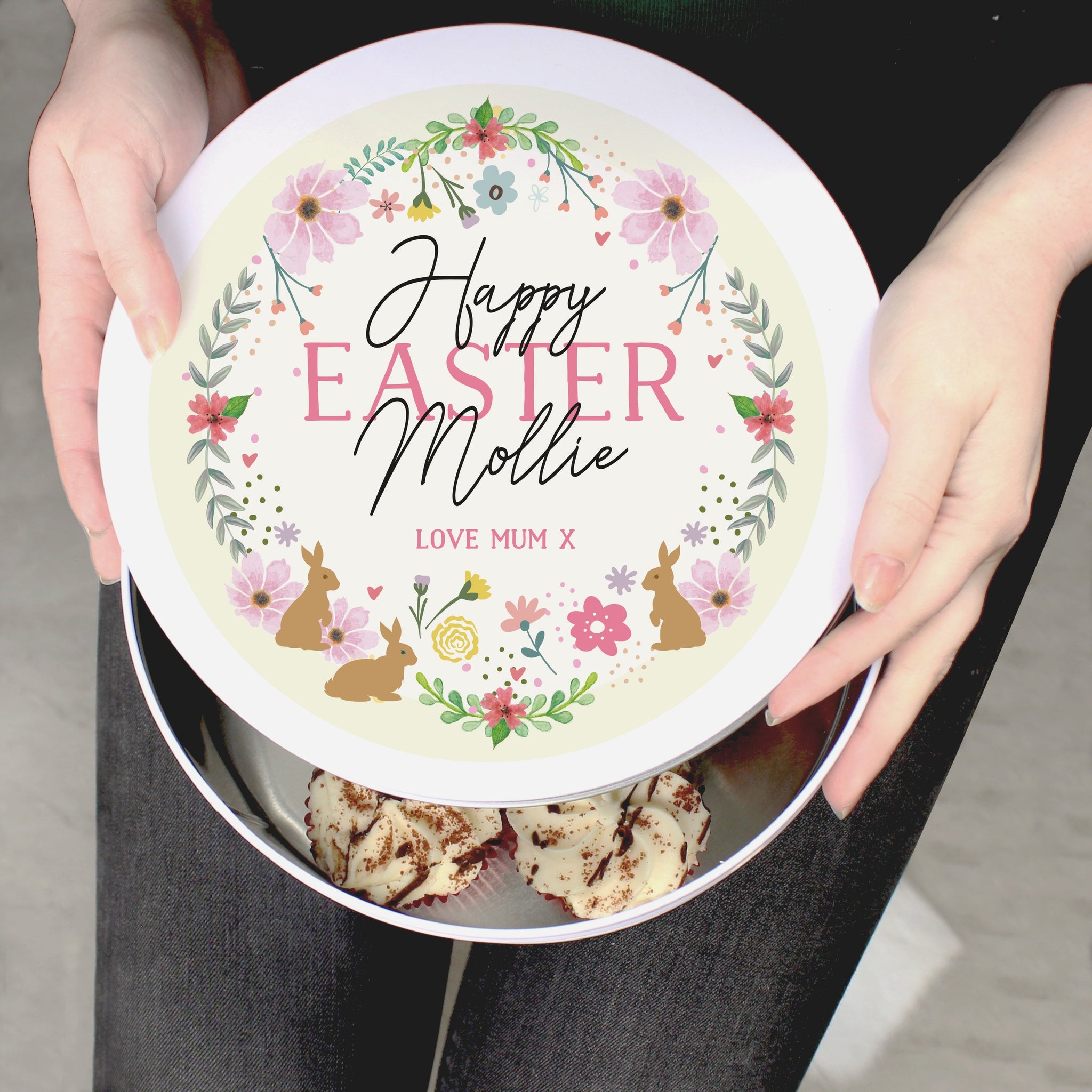 Personalised Easter Cake Tin: 3 - Storage By Gift Moments