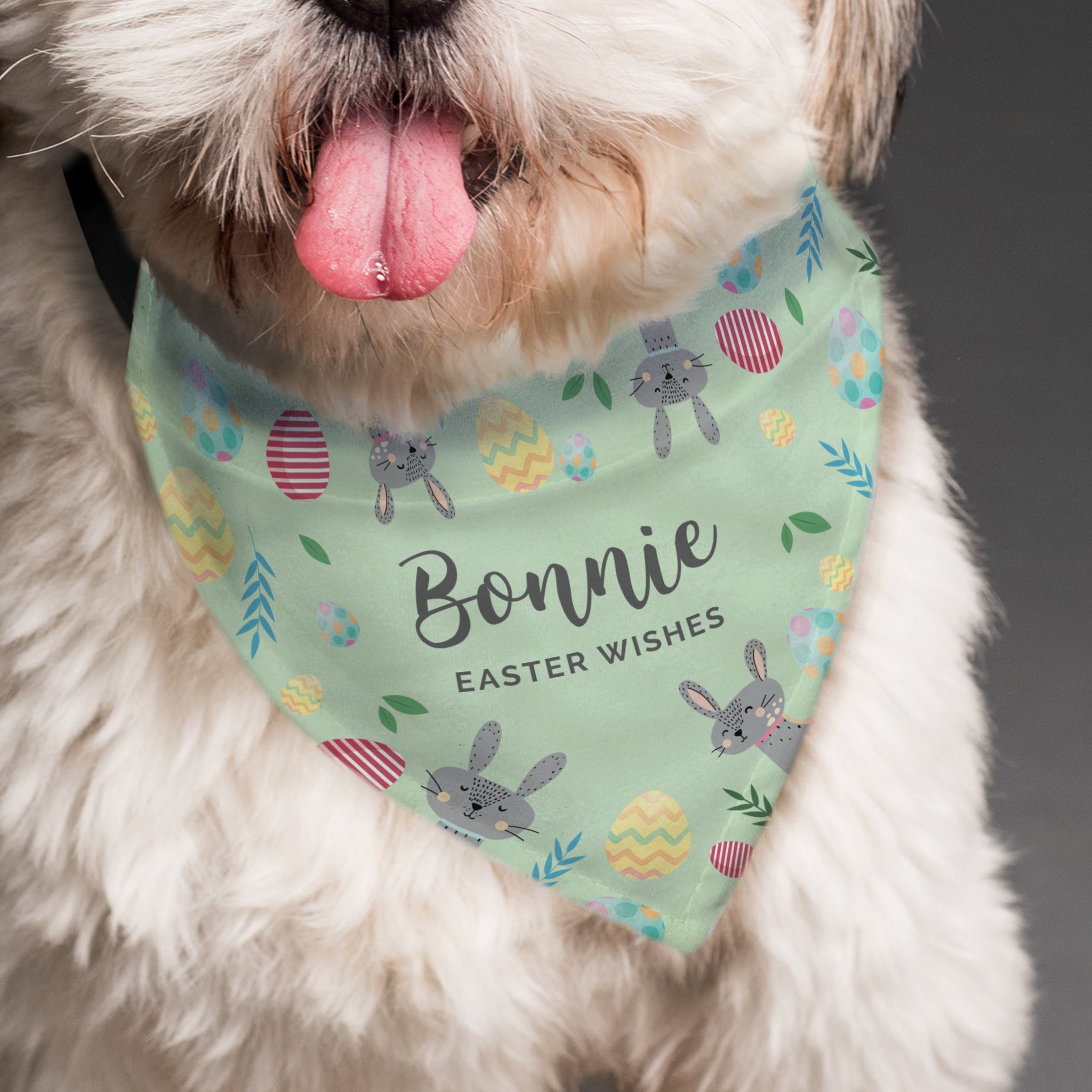 Personalised Easter Dog Bandana: 2 - Pet Products By Gift Moments