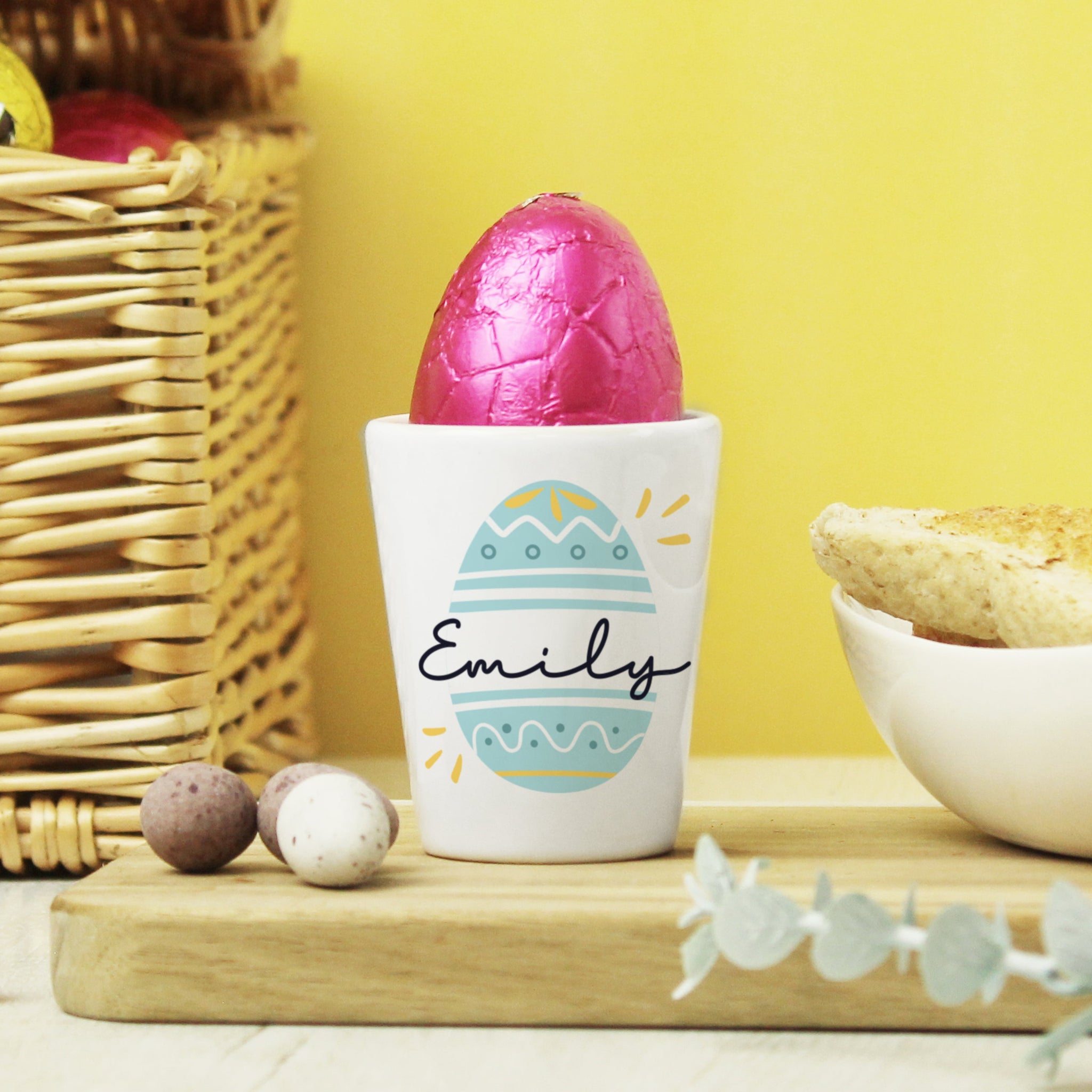 Personalised Easter Egg Cup: 1 - Egg Cups By Gift Moments