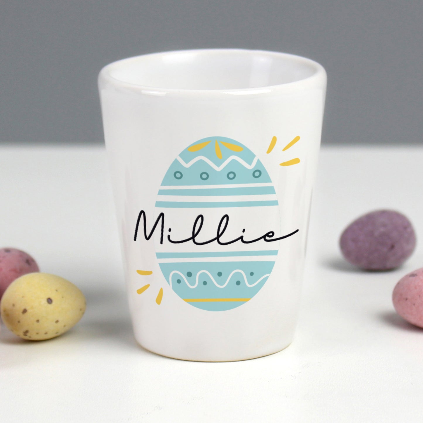 Personalised Easter Egg Cup: 4 - Egg Cups By Gift Moments