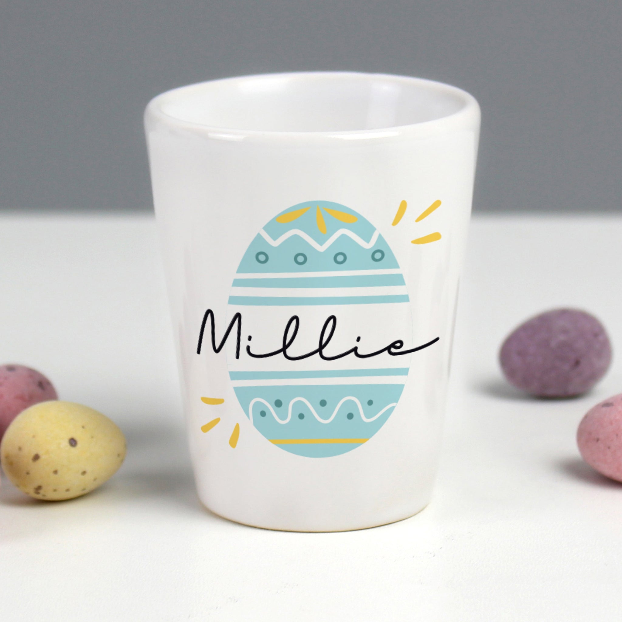 Personalised Easter Egg Cup: 4 - Egg Cups By Gift Moments