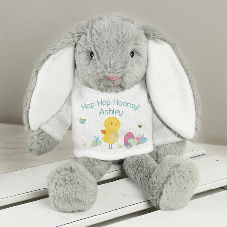 Personalised Easter Meadow Bunny Rabbit: 4 - Teddy Bears & Soft Toys By Gift Moments