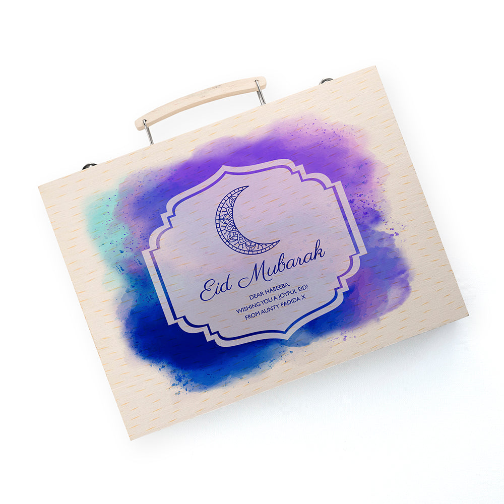 Personalised Eid Mubarak Colouring In Set: 4 - Pencil Cases & Sets By Gift Moments