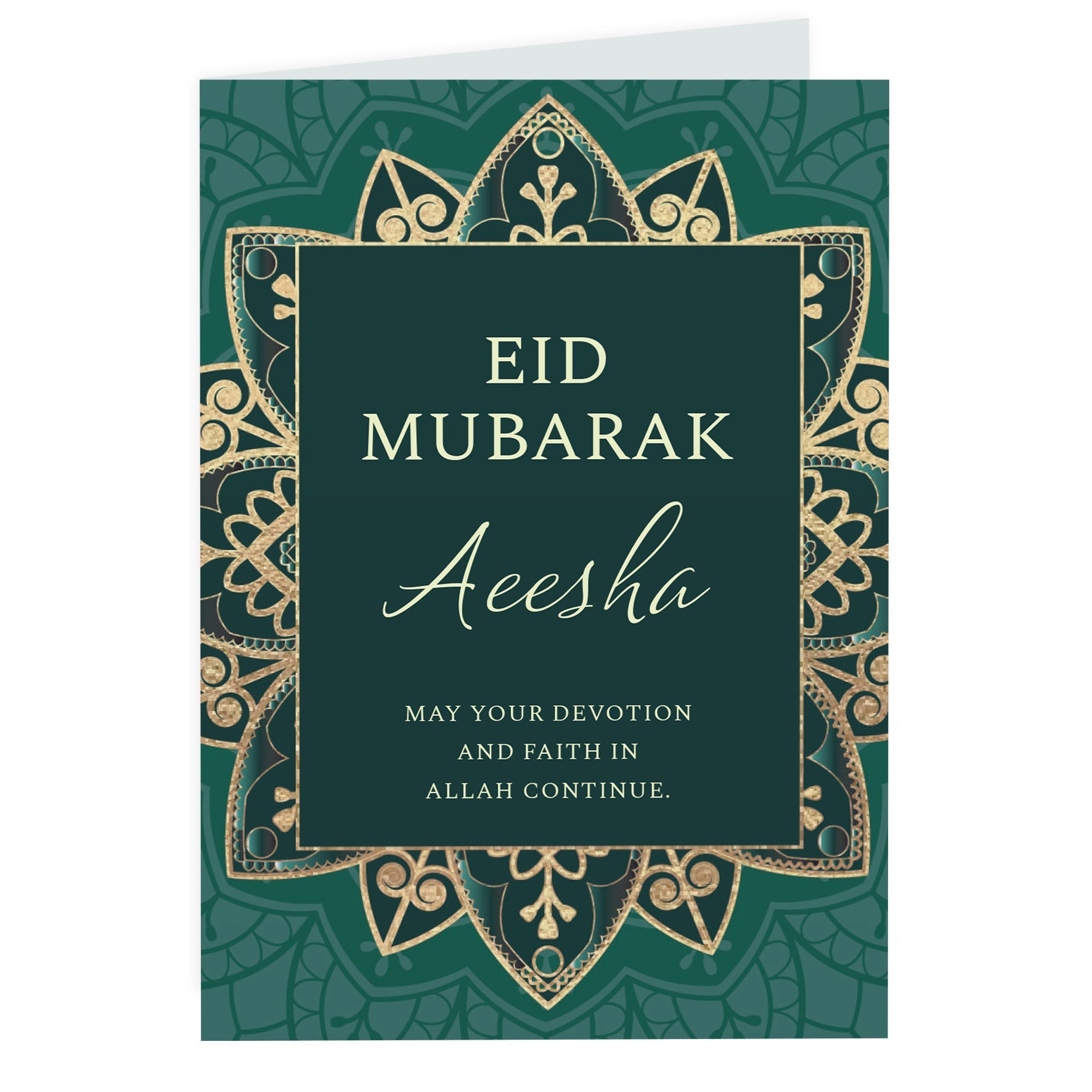 Personalised Eid and Ramadan Card: 4 - Greeting Cards By Gift Moments
