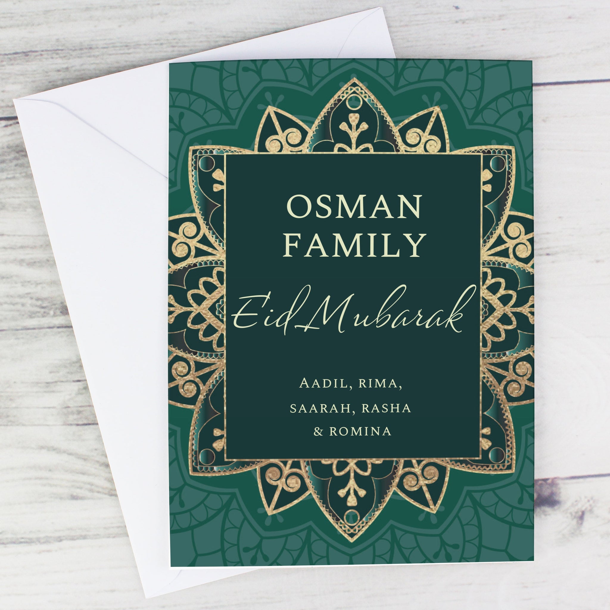 Personalised Eid and Ramadan Card: 1 - Greeting Cards By Gift Moments