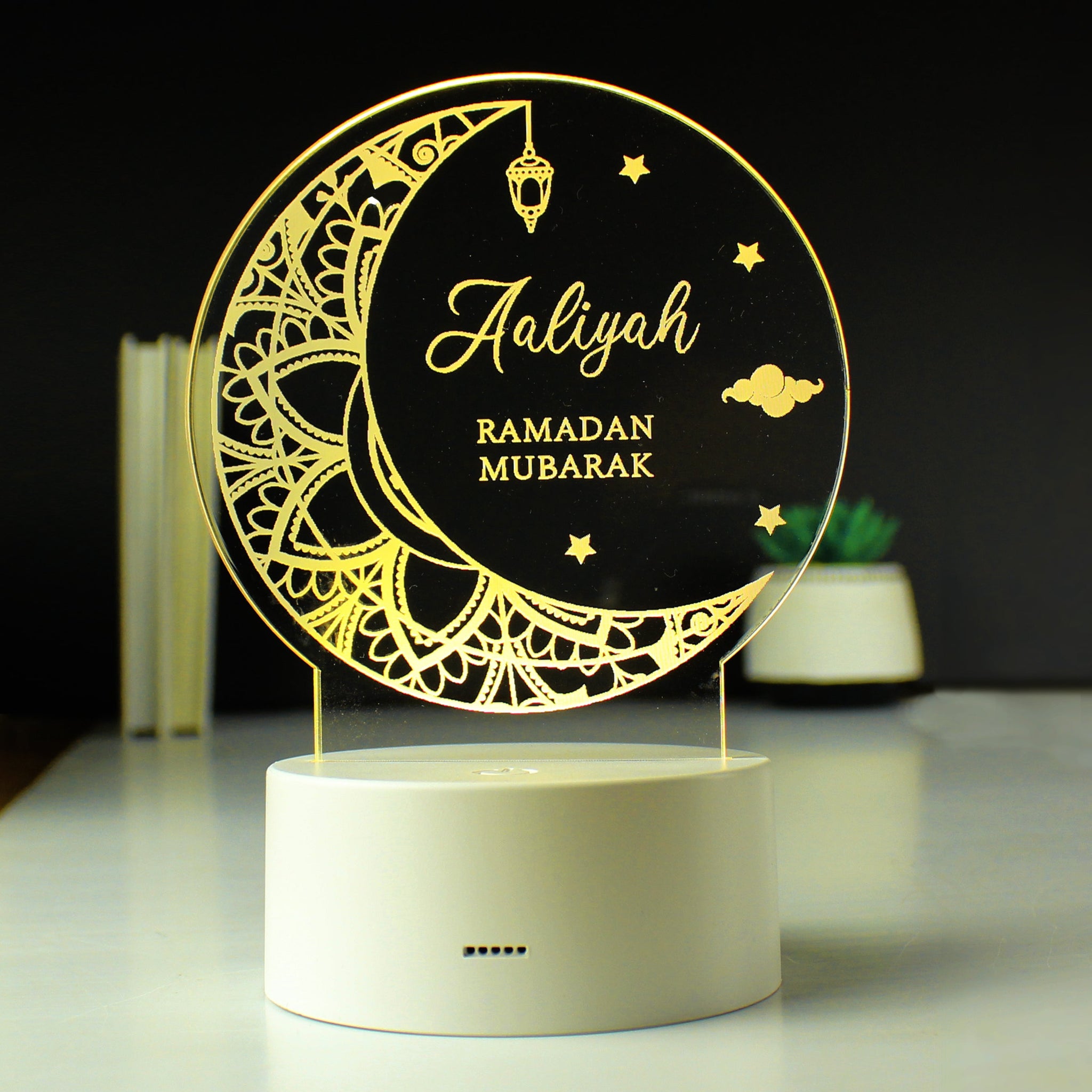 Personalised Eid and Ramadan LED Light: 6 - LED Lighting By Gift Moments