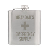 Personalised Emergency Supply Hip Flask: 5 - Hip Flasks By Gift Moments
