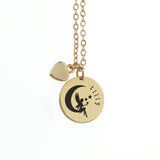 Personalised Enchanting Fairy Heart & Disc Necklaces: 5 - Necklaces By Gift Moments