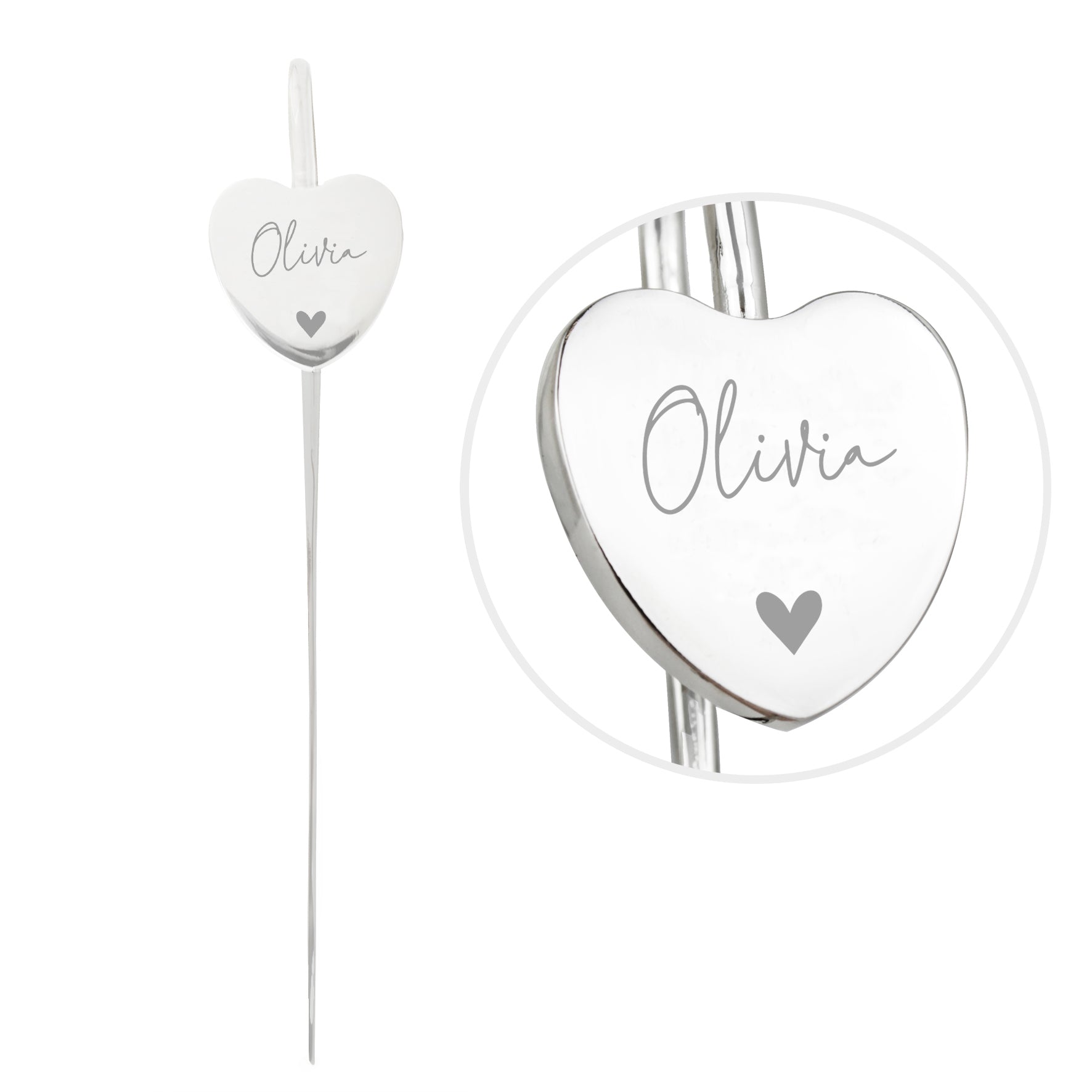 Personalised Engraved Heart Bookmark - Shop Bookmarks At Gift Moments - 5