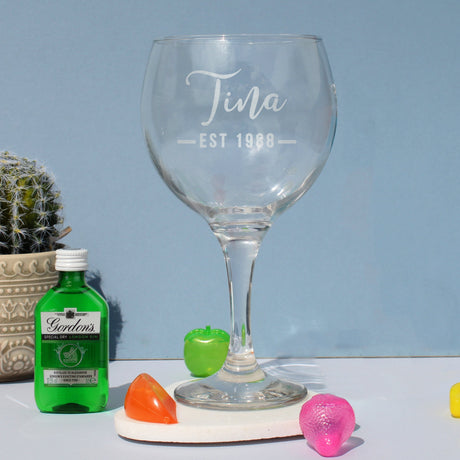 Personalised Established Gin Gift Set: 3 - Alcohol Sets By Gift Moments