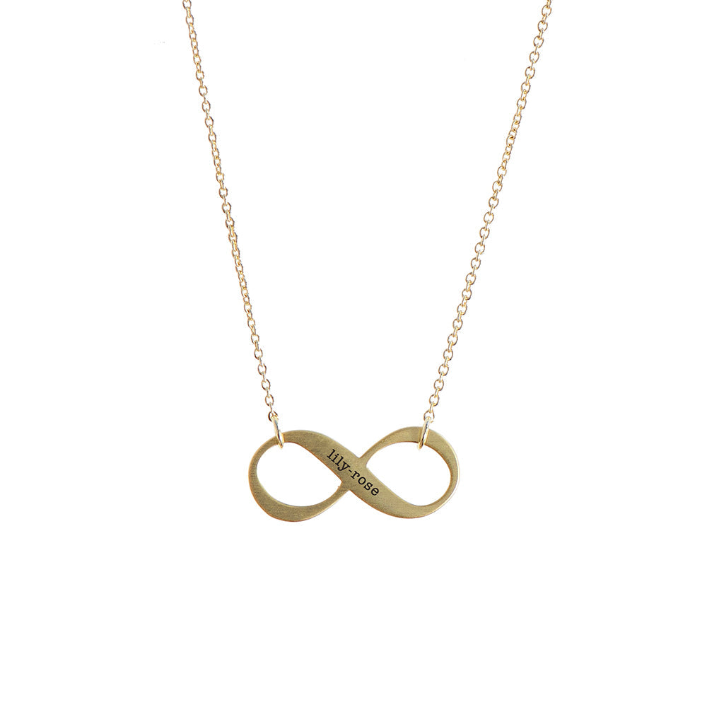 Personalised Eternal Love Infinity Pendant Necklaces: 5 - Necklaces By Gift Moments