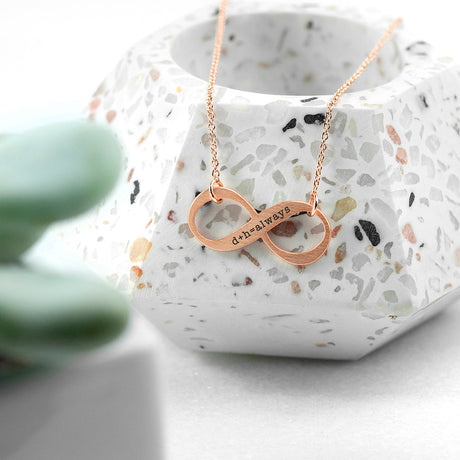 Personalised Eternal Love Infinity Pendant Necklaces: 8 - Necklaces By Gift Moments