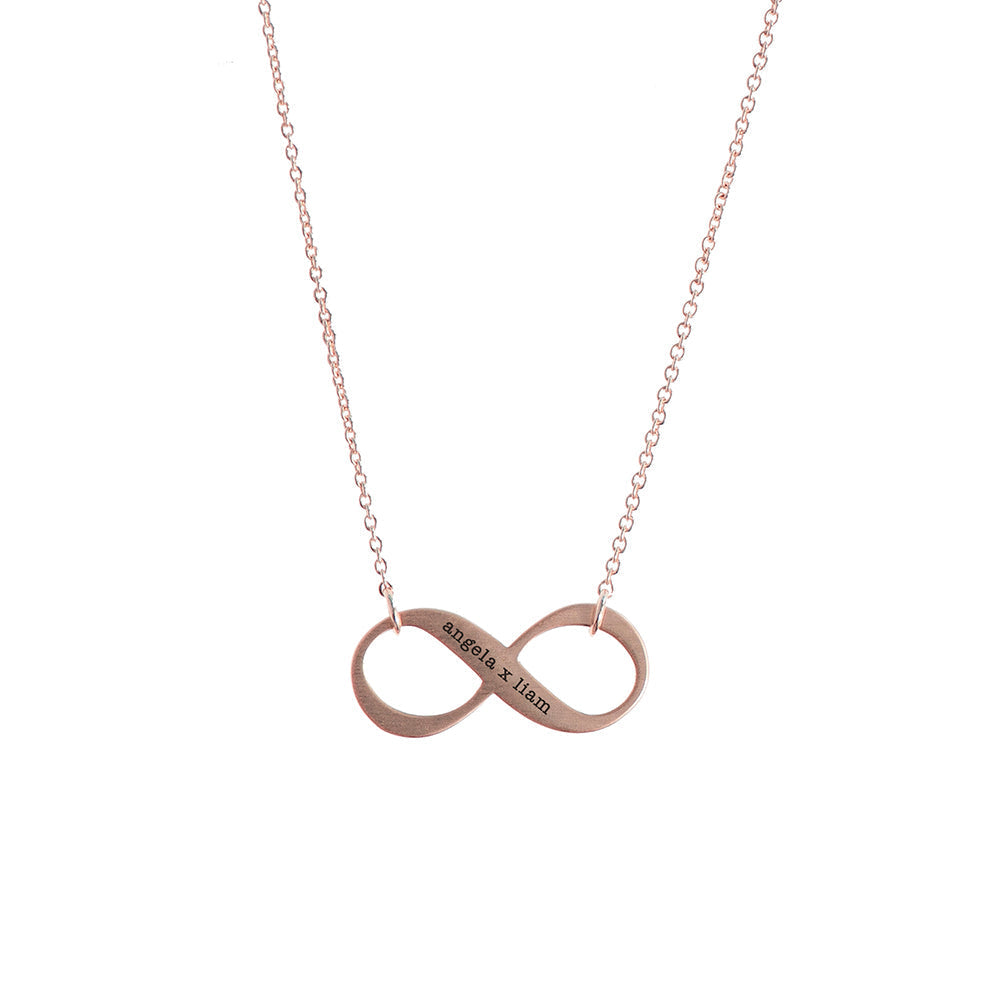 Personalised Eternal Love Infinity Pendant Necklaces: 6 - Necklaces By Gift Moments