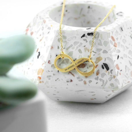 Personalised Eternal Love Infinity Pendant Necklaces: 10 - Necklaces By Gift Moments