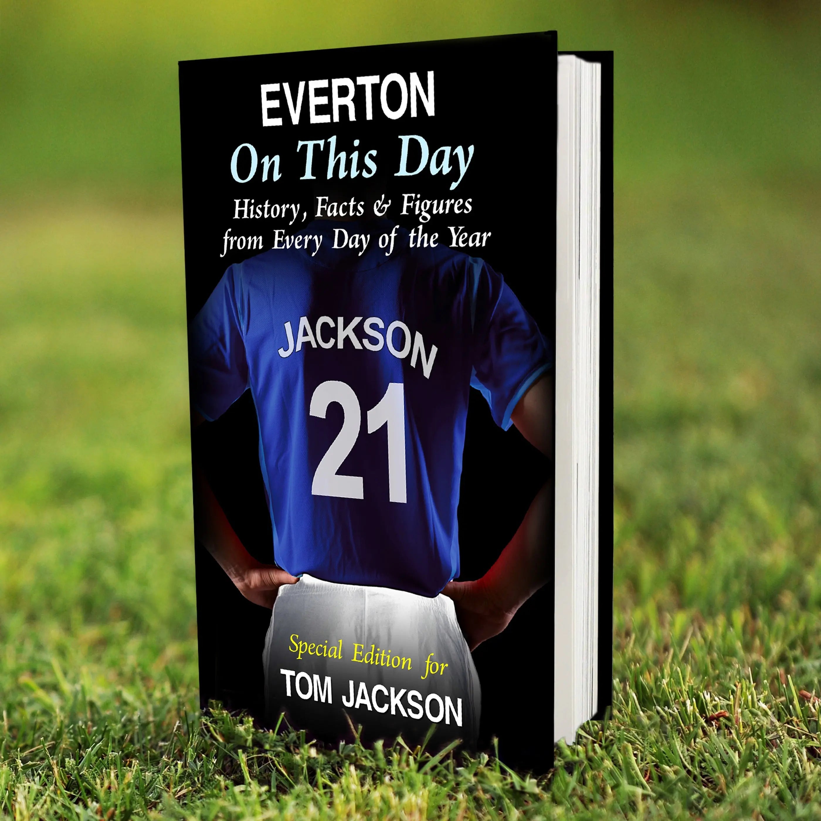 Personalised Everton on this Day Book - Shop Books At Gift Moments - 1
