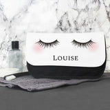 Personalised Eyelashes Make Up Bag: 2 - Toiletry & Makeup Bags By Gift Moments