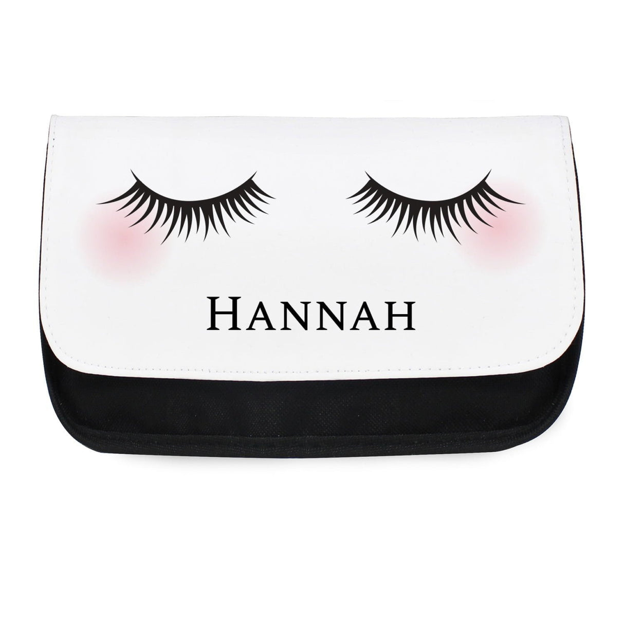 Personalised Eyelashes Make Up Bag: 4 - Toiletry & Makeup Bags By Gift Moments