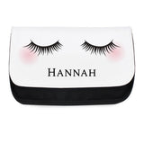 Personalised Eyelashes Make Up Bag: 4 - Toiletry & Makeup Bags By Gift Moments
