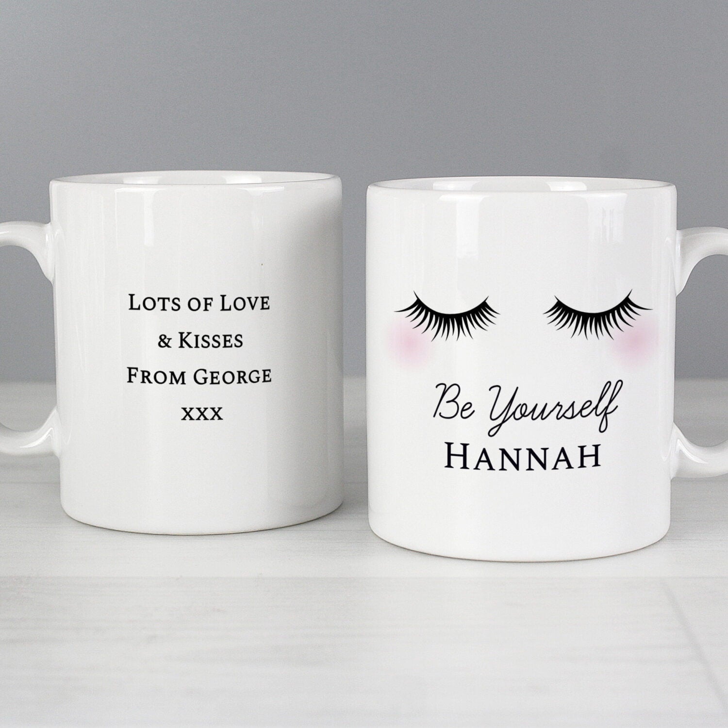 Personalised Eyelashes Mug - Shop Mugs At Gift Moments - 1
