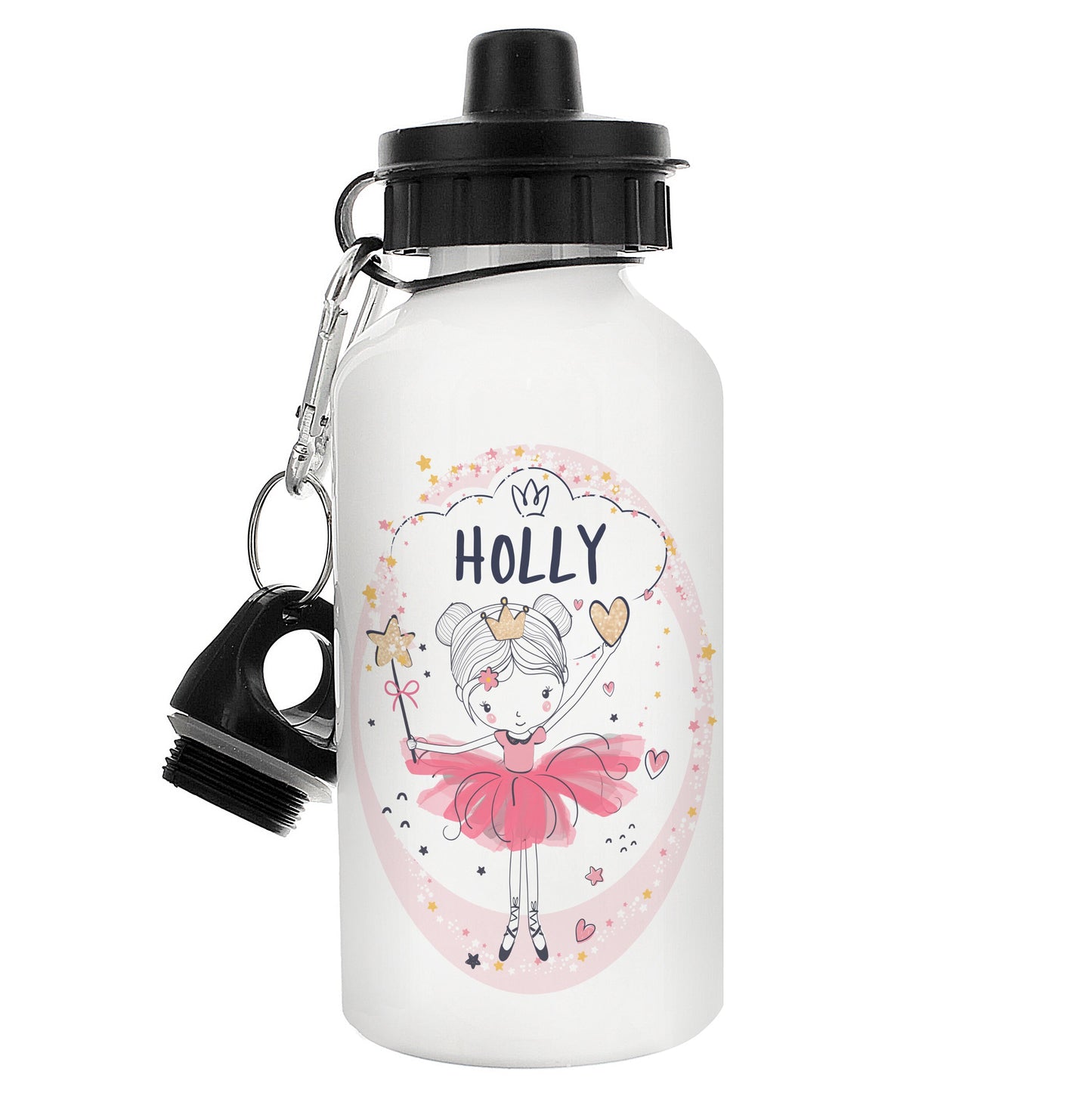 Personalised Fairy Drinks Bottle: 5 - Kids Bottles By Gift Moments