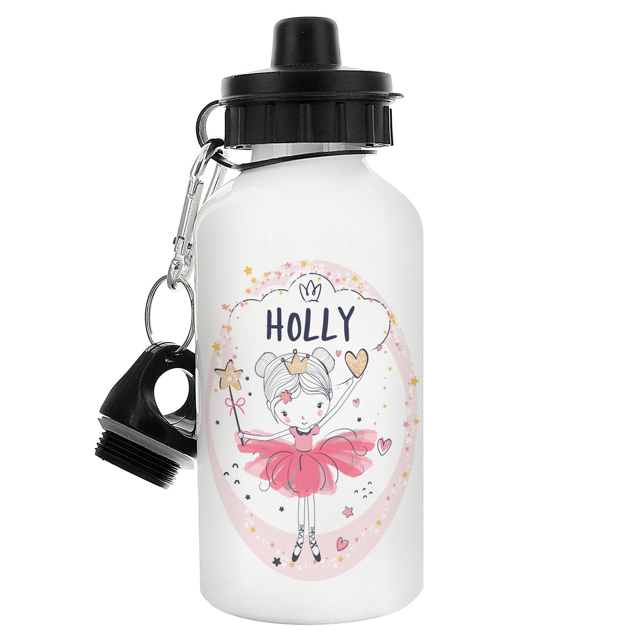 Personalised Fairy Drinks Bottle: 5 - Kids Bottles By Gift Moments
