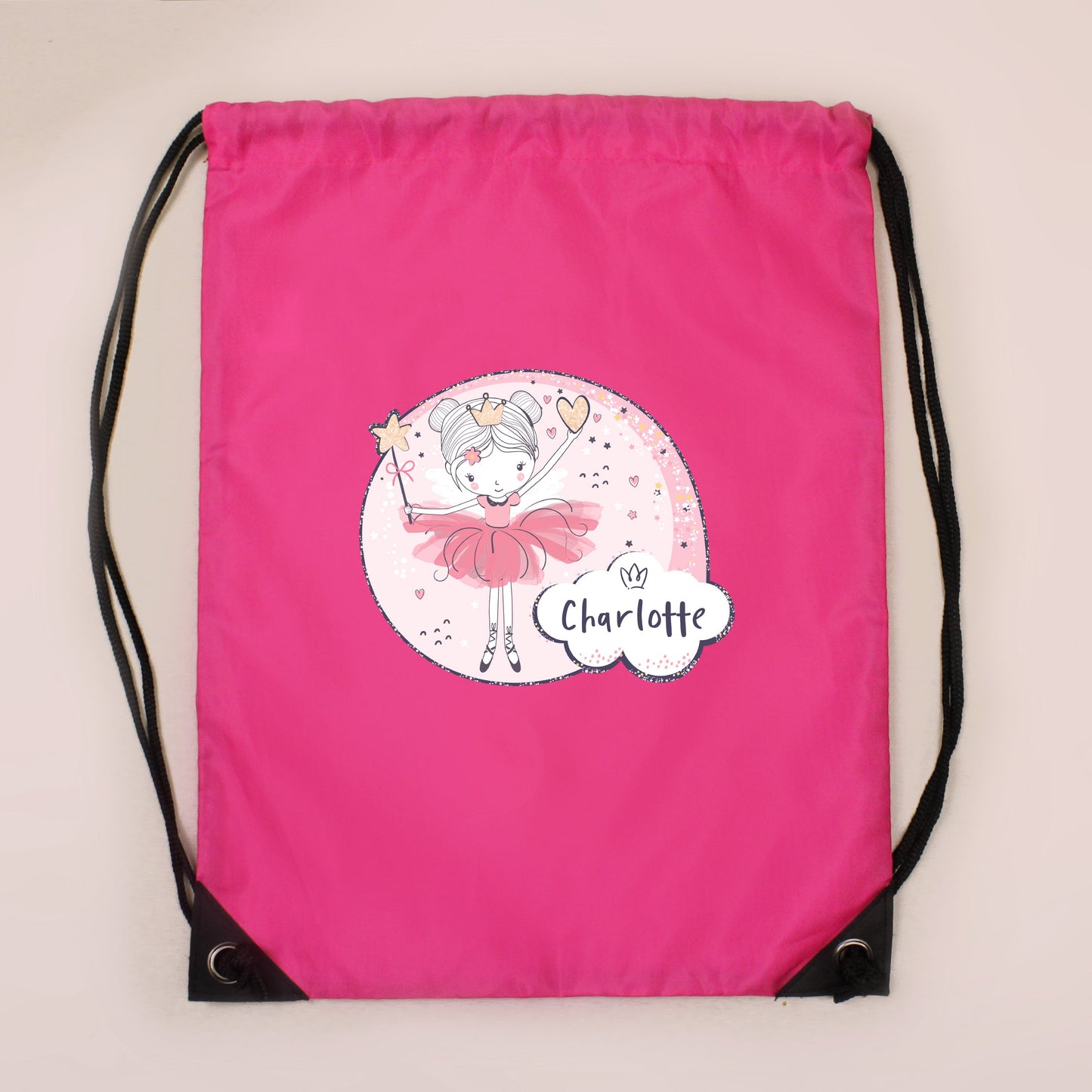 Personalised Fairy Pink Kit Bag: 2 - Kids Bags By Gift Moments