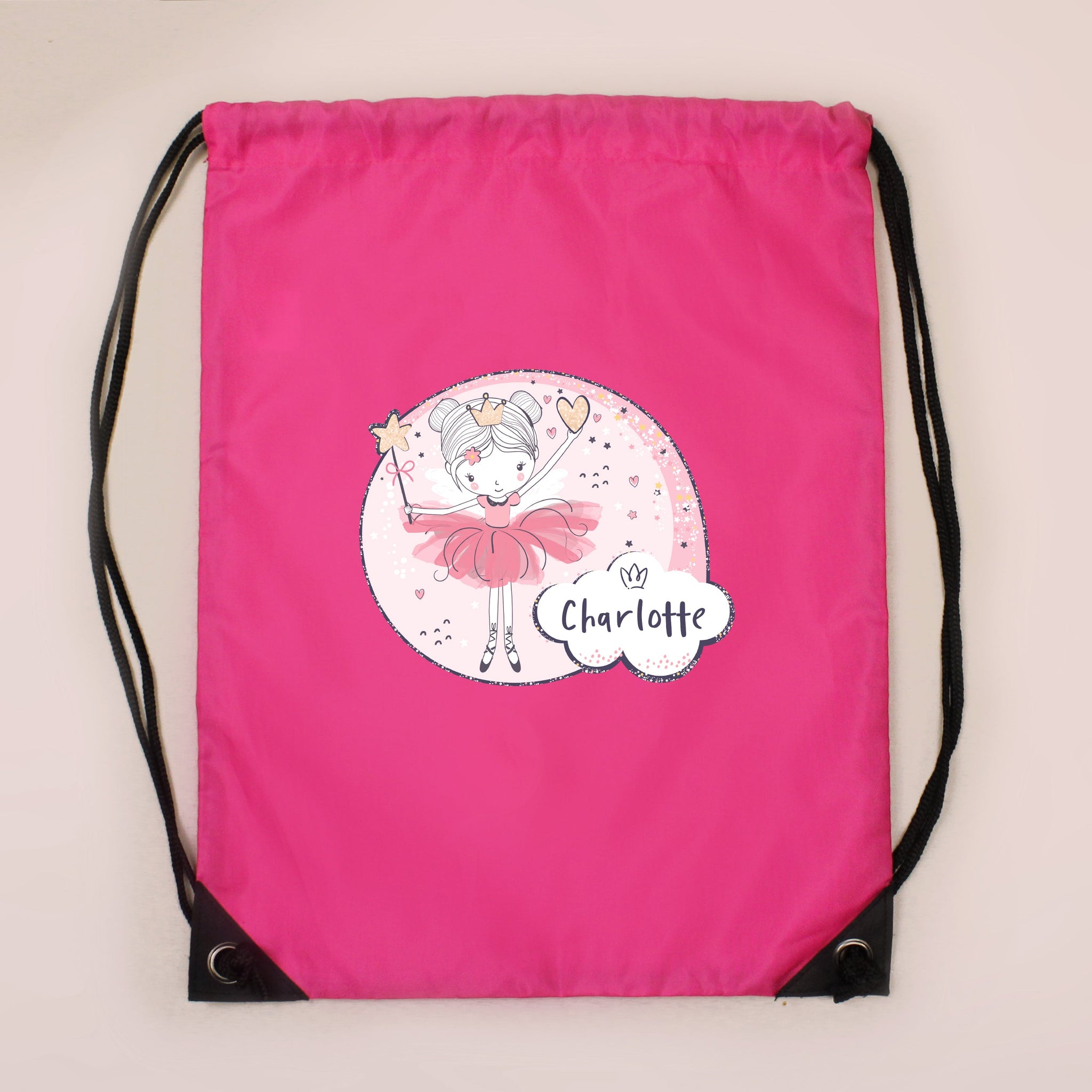 Personalised Fairy Pink Kit Bag: 2 - Kids Bags By Gift Moments