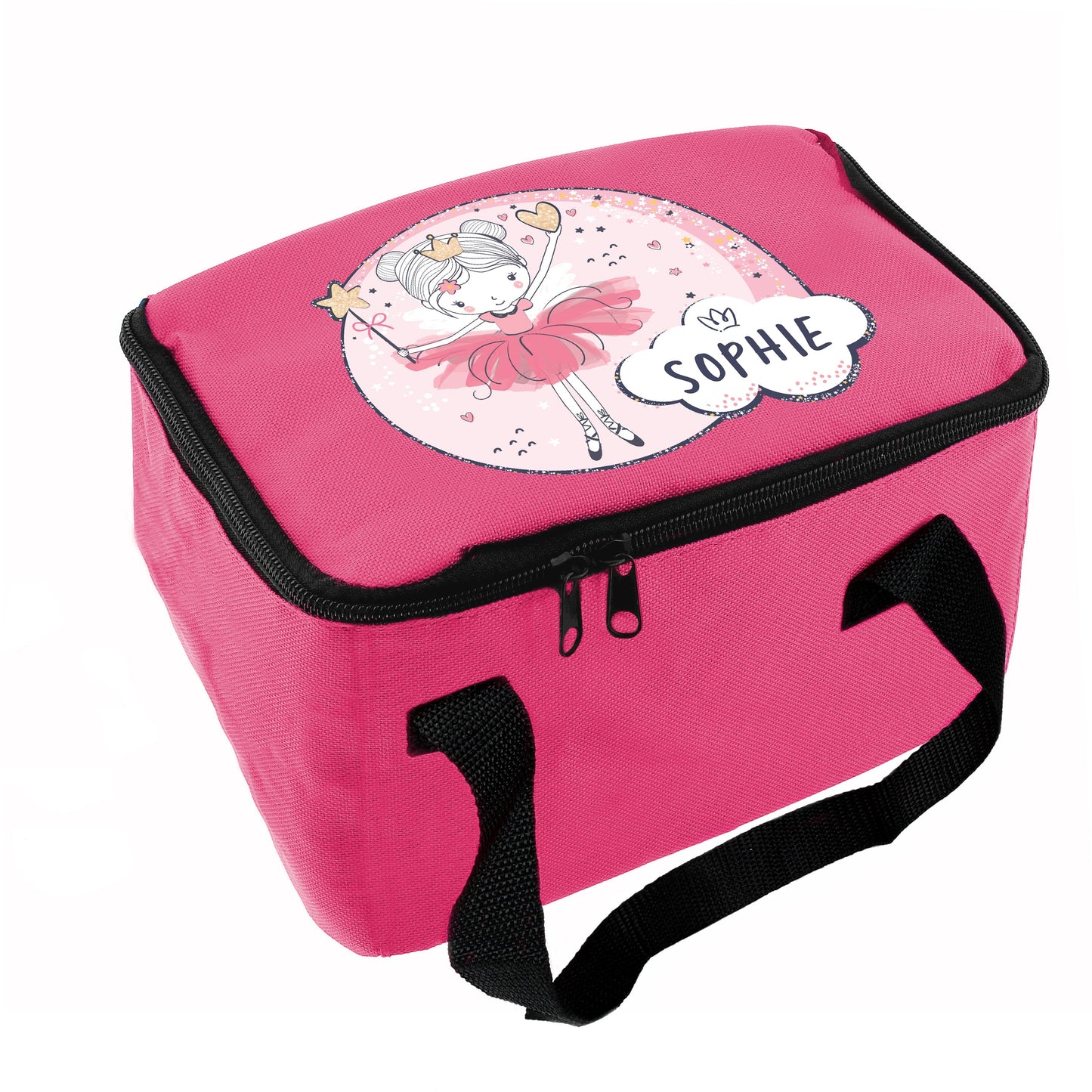 Personalised Fairy Pink Lunch Bag: 5 - Lunch Boxes & Bags By Gift Moments