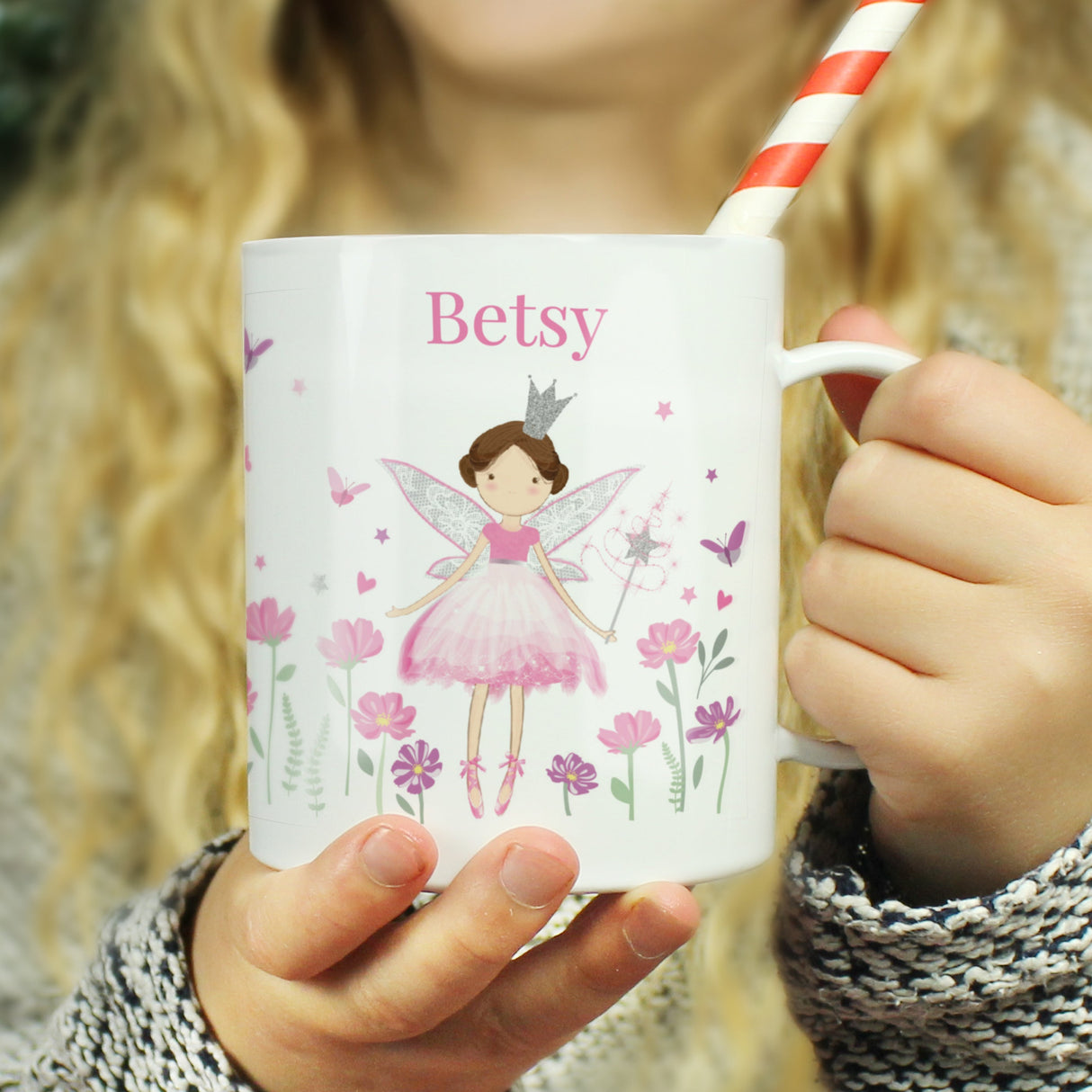 Personalised Fairy Princess Breakfast Set: 3 - Tableware By Gift Moments