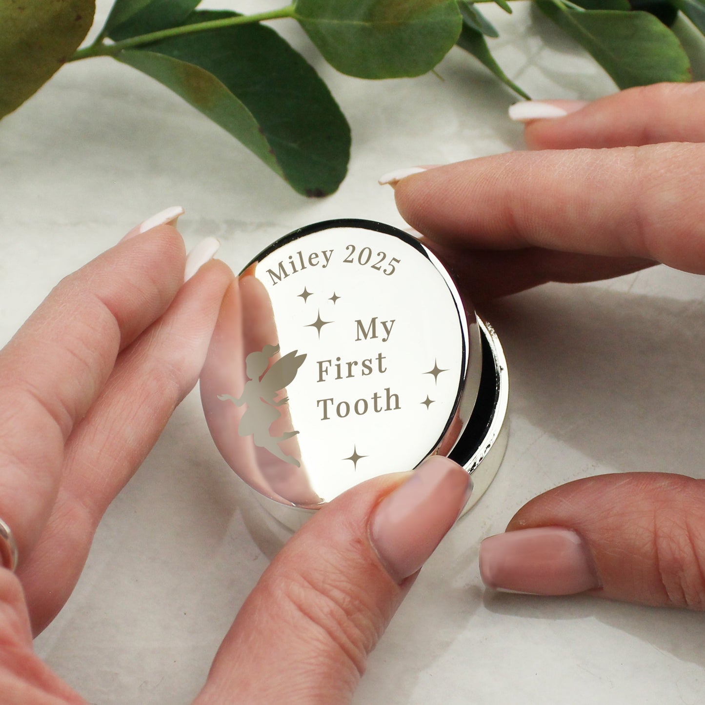 Personalised Fairy Princess First Tooth Trinket Box: 3 - Trinket Boxes By Gift Moments