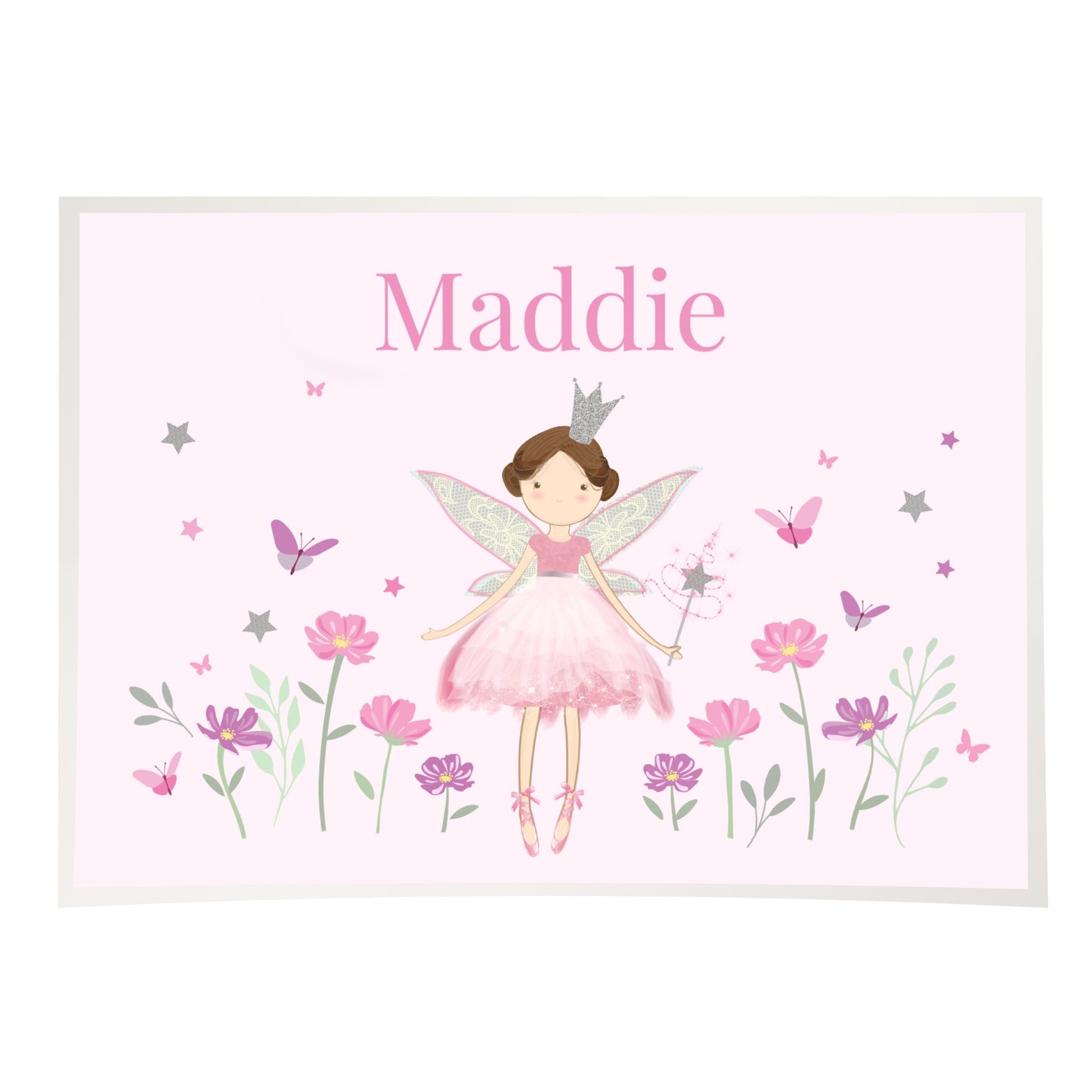 Personalised Fairy Princess Placemat: 3 - Placemats By Gift Moments