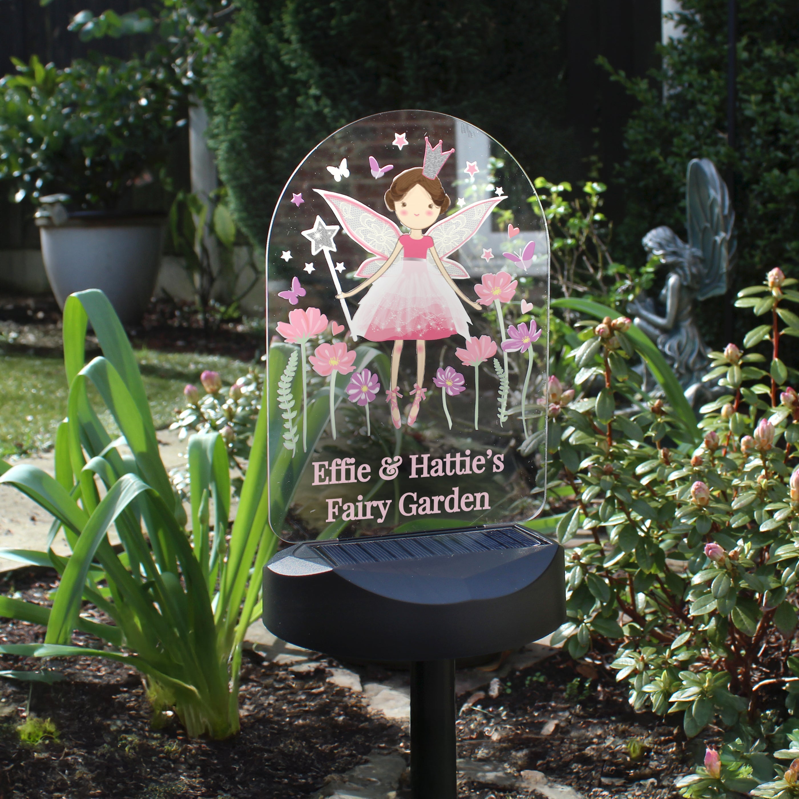 Personalised Fairy Princess Solar Light - Shop Solar Lights At Gift Moments - 1
