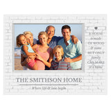 Personalised Family 5x7 Landscape Box Photo Frame: 5 - Photo Frames By Gift Moments